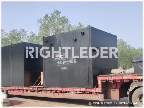 50m3/d一體化污水處理設備應用于甘肅某城鎮污水處理項目